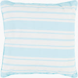 Surya Nautical Stripe NS-002 20"L x 20"W Pillow
