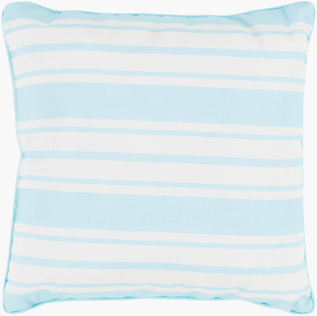 Surya Nautical Stripe NS-002 20"L x 20"W Pillow
