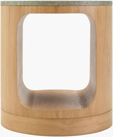 Surya Poros PORS-002 22"H x 20"W x 20"D Accent Table