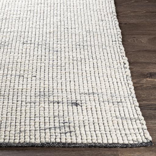 Surya Sierra SRR-2301 Black Cream 2' x 3' Rug