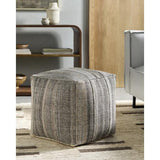 Surya Mudcloth UDPF-001 18"H x 18"W x 18"D Pouf