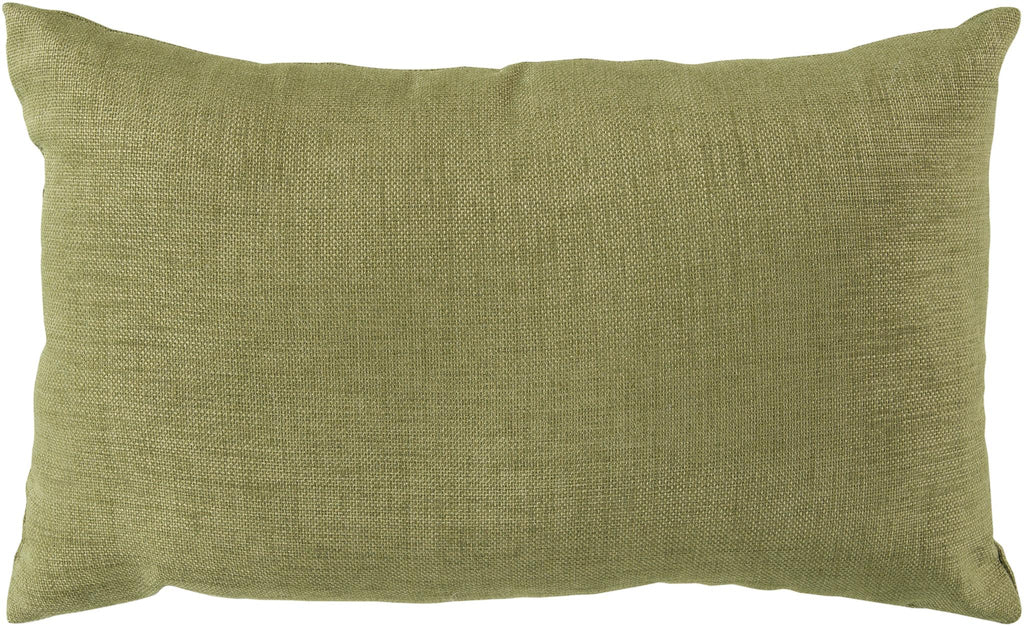 Surya Storm ZZ-429 Grass Green 18"H x 18"W Pillow Cover