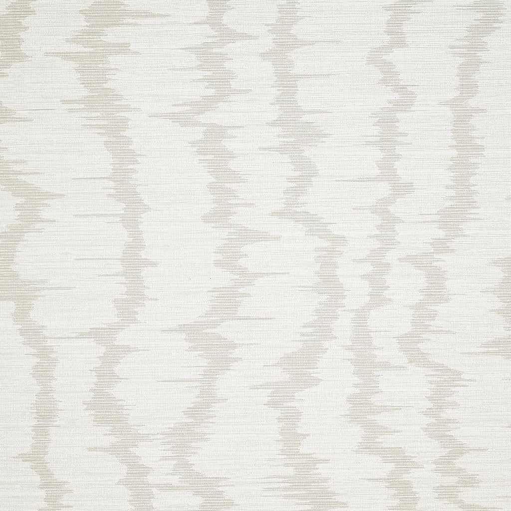 Phillip Jeffries Vinyl Moire Stripe White Fog Wallpaper