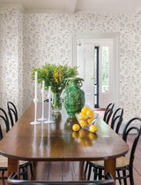 Brewster Home Fashions Flowers Lavender Wallpaper