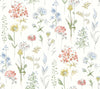 Brewster Home Fashions Flowers Multicolor Wallpaper