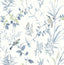 Brewster Home Fashions Birds Blueberry Wallpaper
