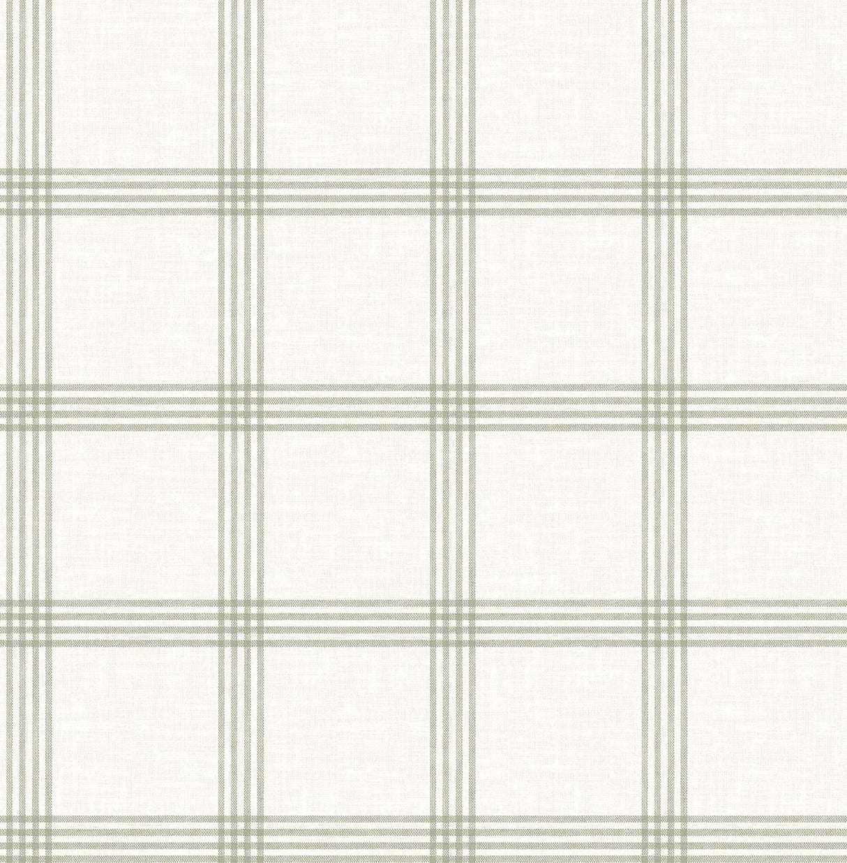 Brewster Home Fashions Plaids Green Wallpaper