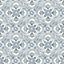 Brewster Home Fashions Geometrics Blue Wallpaper