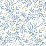 Brewster Home Fashions Vine Blue Wallpaper