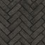 Brewster Home Fashions Brick Black Wallpaper