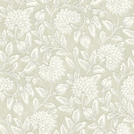 Brewster Home Fashions Jacobean Sage Wallpaper
