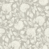 Brewster Home Fashions Jacobean Grey Wallpaper