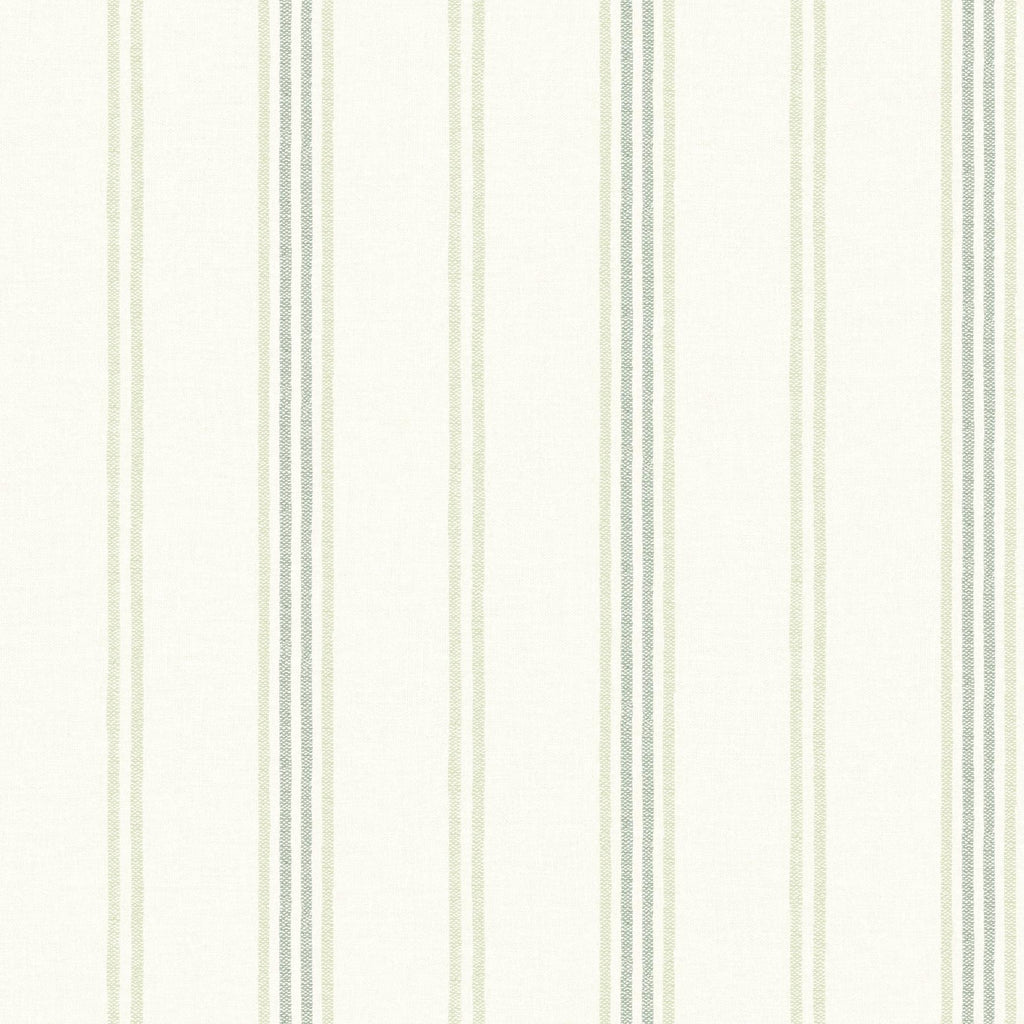 Brewster Home Fashions Stripes Green Wallpaper
