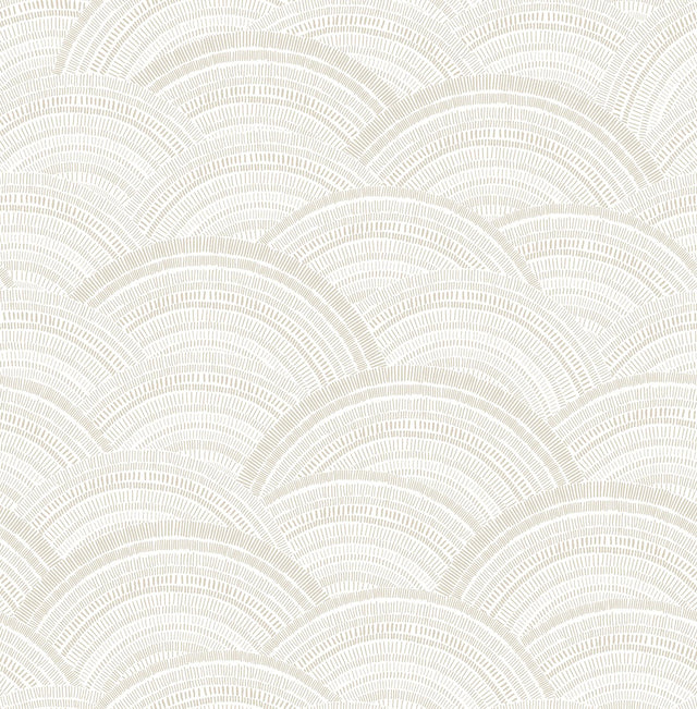 A-Street Prints Geometrics Dove Wallpaper