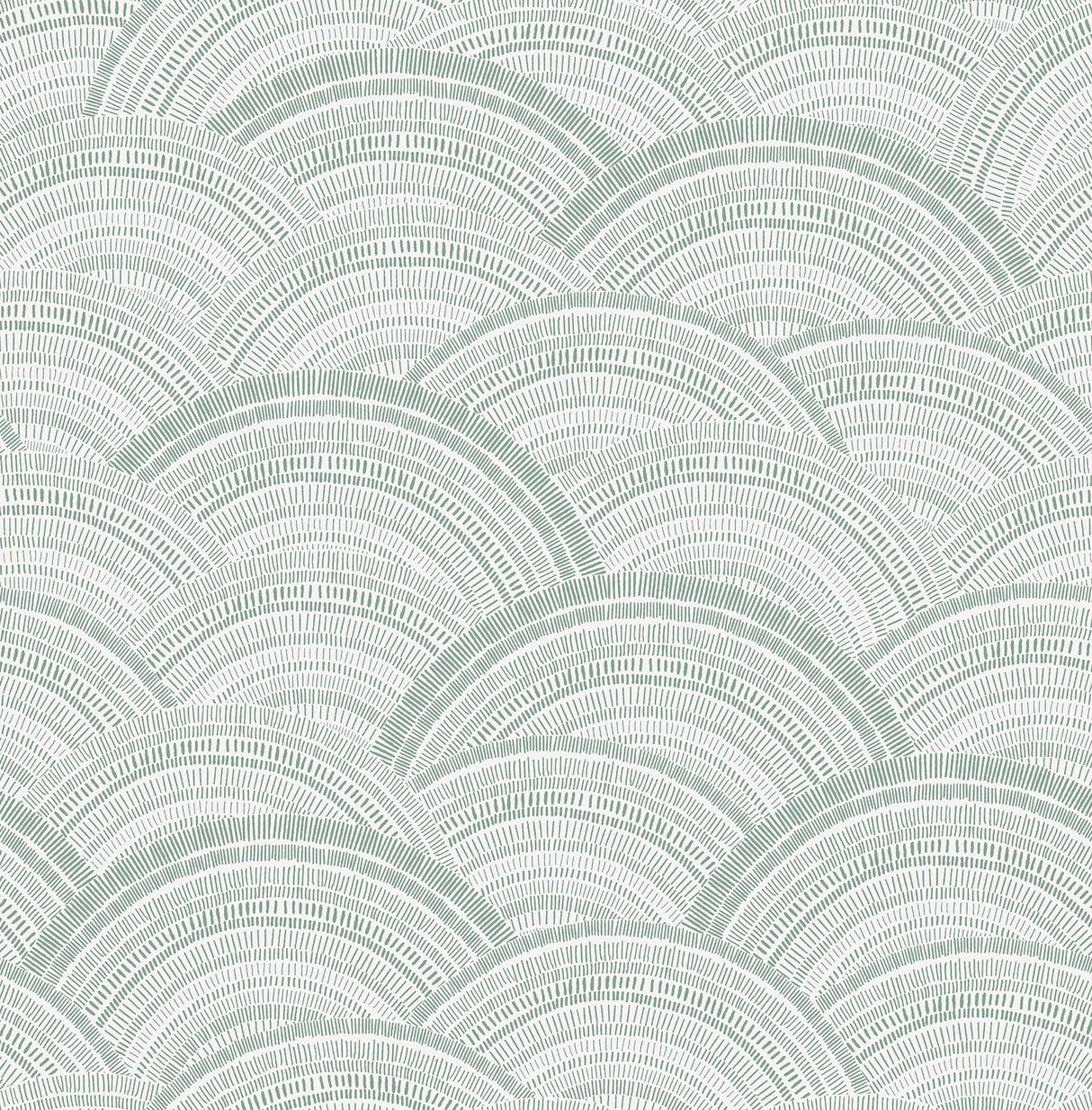 A-Street Prints Geometrics Sea Green Wallpaper