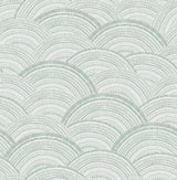 A-Street Prints Geometrics Sea Green Wallpaper