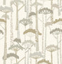 A-Street Prints Trees Metallic Wallpaper