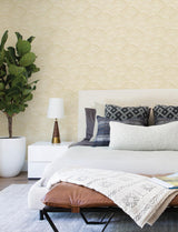 A-Street Prints Geometrics Yellow Wallpaper
