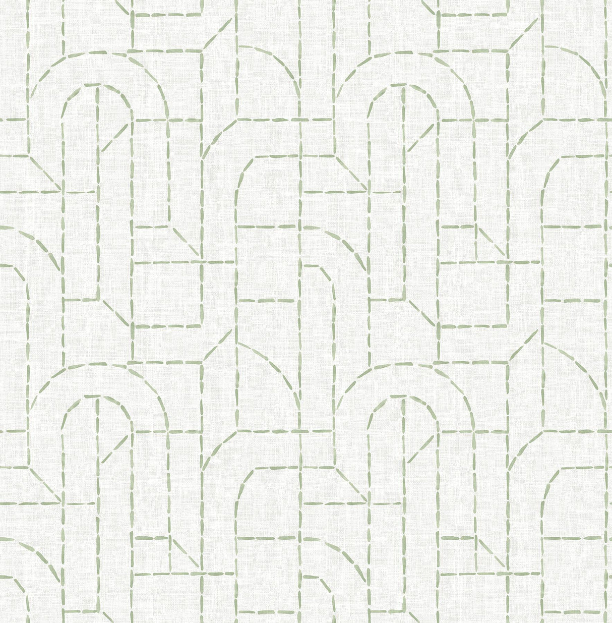 A-Street Prints Geometrics Light Green Wallpaper