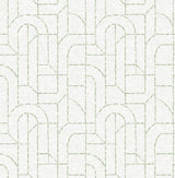 A-Street Prints Geometrics Light Green Wallpaper