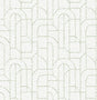 A-Street Prints Geometrics Light Green Wallpaper