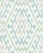 A-Street Prints Ikat Aqua Wallpaper