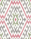 A-Street Prints Ikat Fuchsia Wallpaper