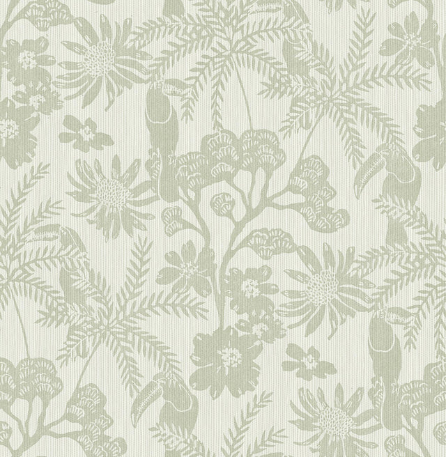 A-Street Prints Animals Sage Wallpaper