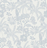 A-Street Prints Animals Light Blue Wallpaper