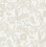 A-Street Prints Animals Taupe Wallpaper