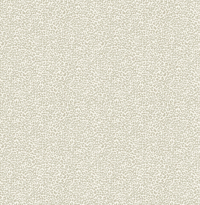 A-Street Prints Leopard Print Champagne Wallpaper