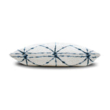 Elaine Smith Trilogy Indigo Blue 22"x22" Decorative Pillow
