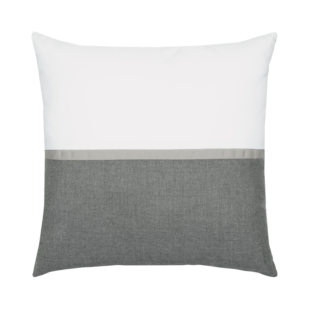 Elaine Smith Mono Gray 22" x 22" Pillow