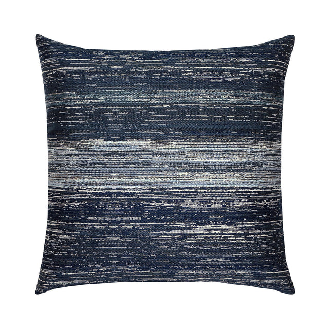 Elaine Smith Textured Indigo Blue 22" x 22" Pillow