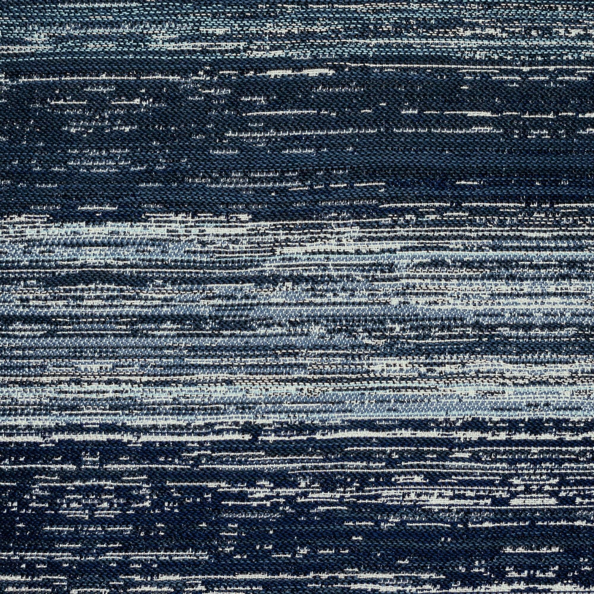 Elaine Smith Textured Indigo Deep Blue 22"x22" Decorative Pillow