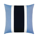 Elaine Smith Nevis Ocean Blue 22" x 22" Pillow