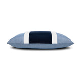 Elaine Smith Nevis Ocean Blue 22"x22" Decorative Pillow