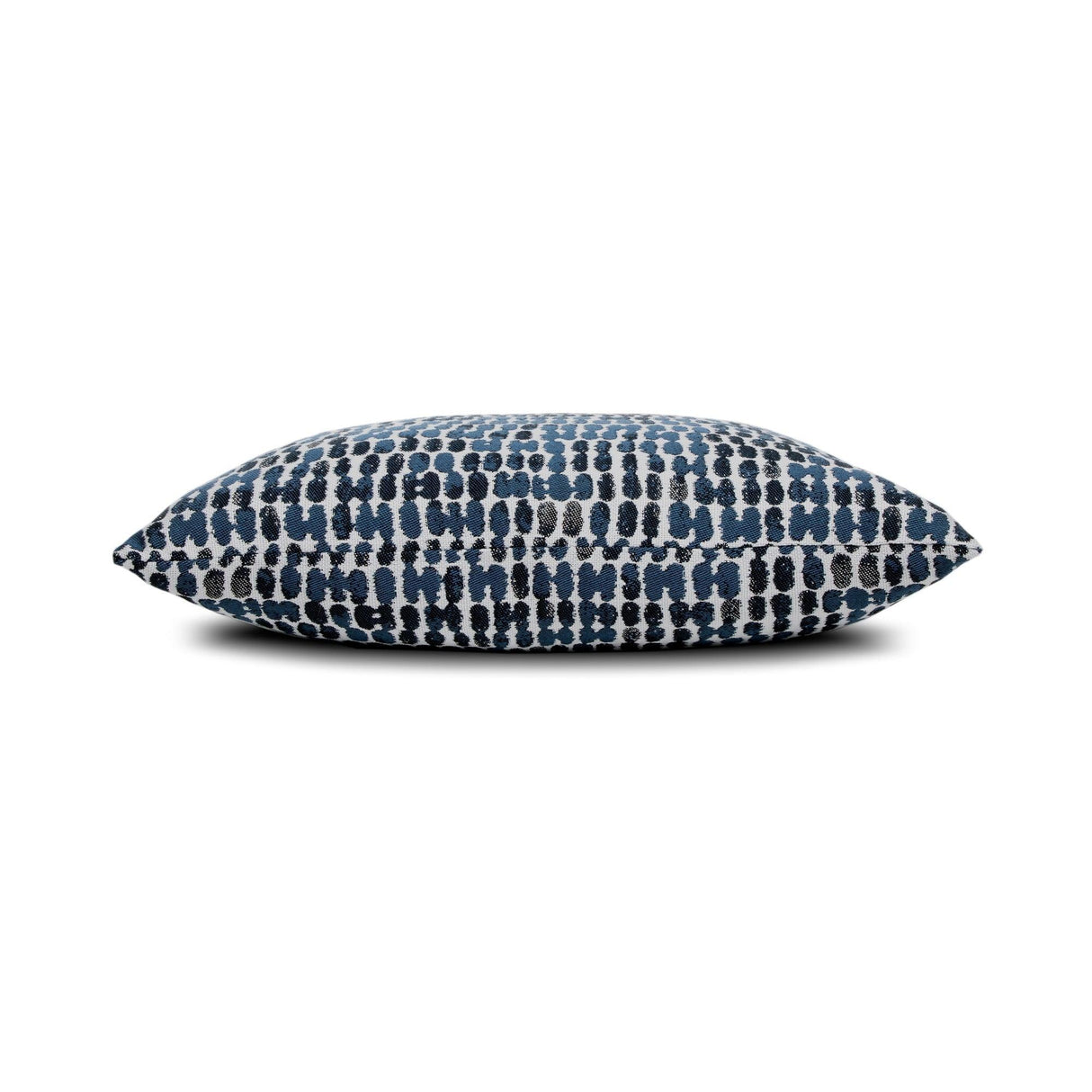 Elaine Smith Thumbprint Indigo Deep Blue 22"x22" Decorative Pillow