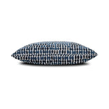 Elaine Smith Thumbprint Indigo Deep Blue 22"x22" Decorative Pillow