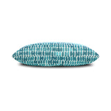 Elaine Smith Thumbprint Aruba Teal 22"x22" Decorative Pillow