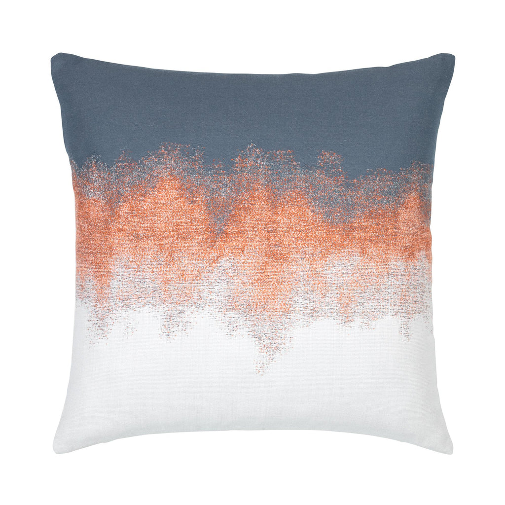 Elaine Smith Artful Sunset Orange 22" x 22" Pillow