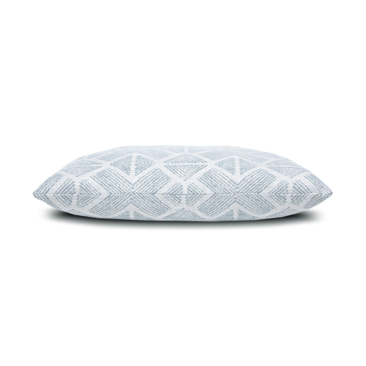 Elaine Smith Bakuba Stream Blue 22" x 22" Pillow