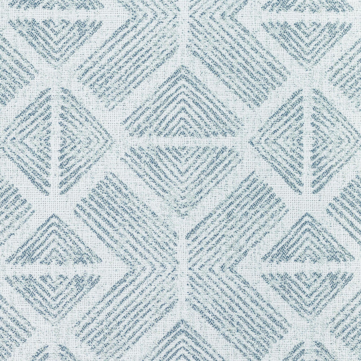 Elaine Smith Bakuba Stream Light Blue 22"x22" Decorative Pillow