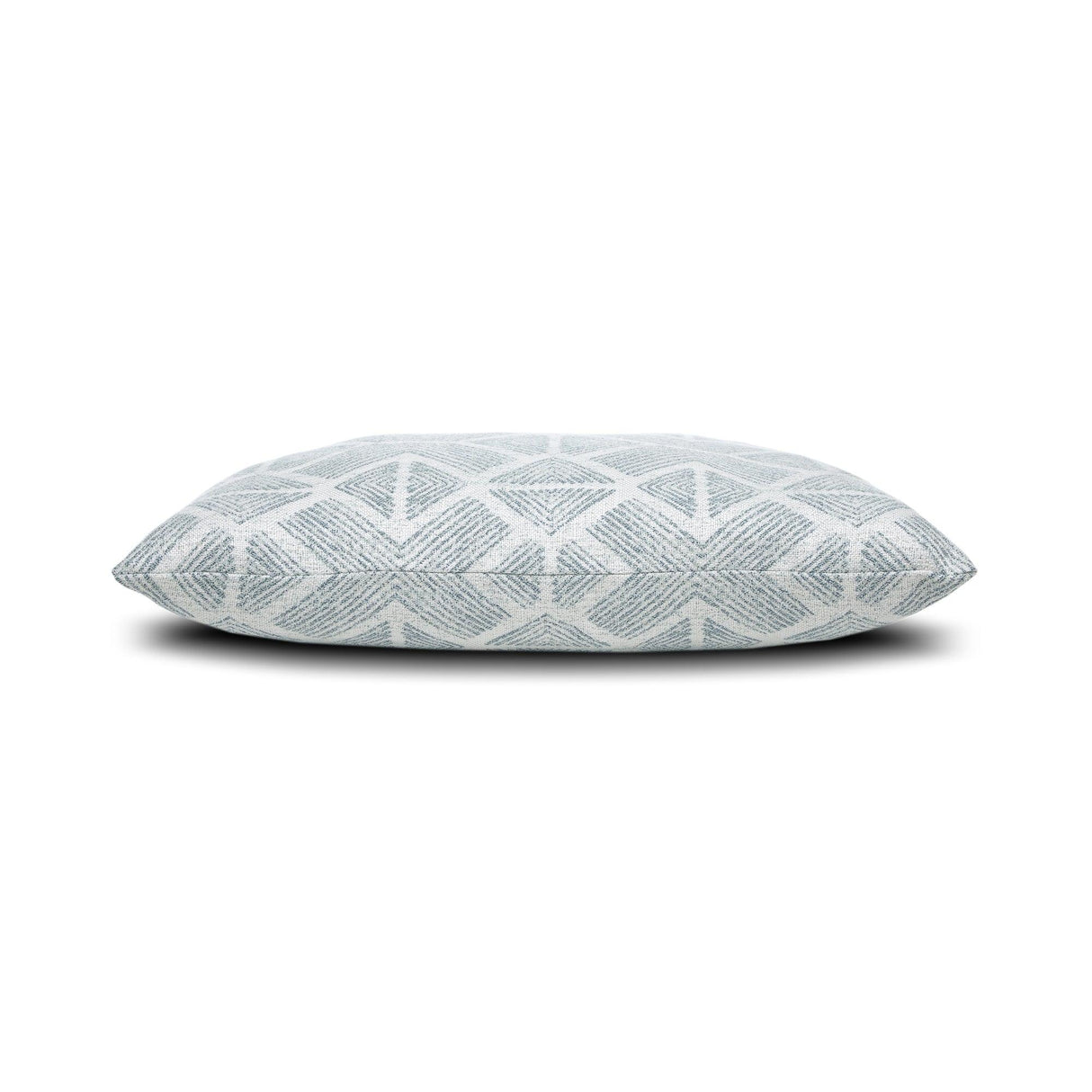 Elaine Smith Bakuba Stream Light Blue 22"x22" Decorative Pillow