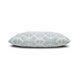 Elaine Smith Bakuba Stream Light Blue 22"x22" Decorative Pillow