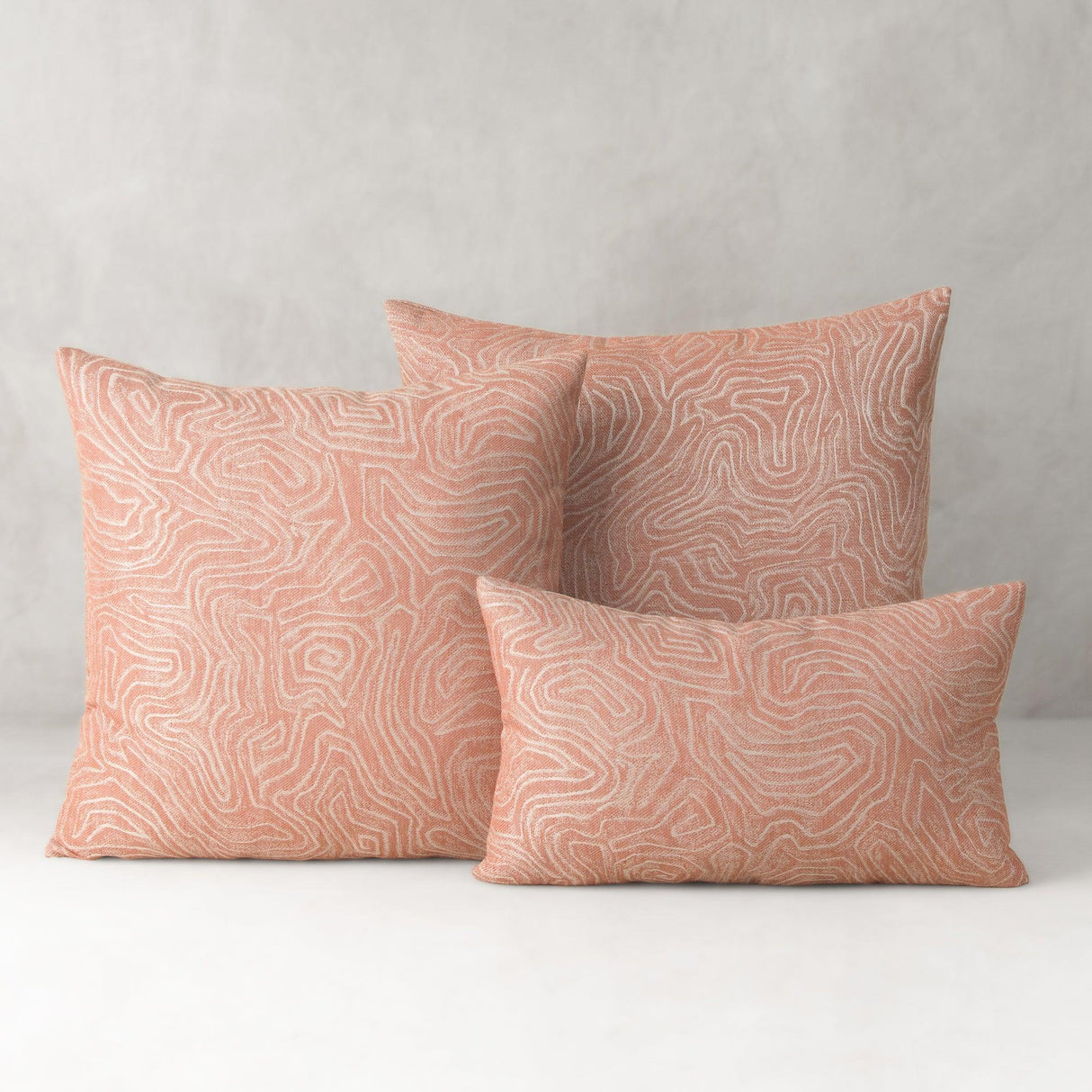 Elaine Smith Chari Spice Orange 22"x22" Decorative Pillow