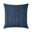 Elaine Smith Luxe Stripe Indigo Blue 22" x 22" Pillow