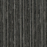 Elaine Smith Luxe Stripe Charcoal Black 12"x20" Decorative Pillow