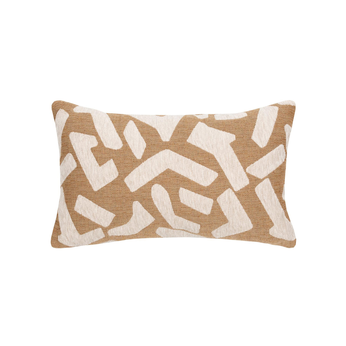 Elaine Smith Fascination Caramel Brown 12" x 20" Pillow