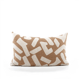 Elaine Smith Fascination Caramel Brown 12"x20" Decorative Pillow